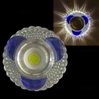 Встраиваемый светильник Reluce 42240-9.0-001PL MR16+LED3W CL/BL 42240-9.0-001PL MR16+LED3W CL/BL