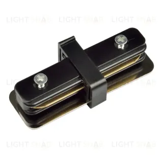 Соединитель прямой внутренний Volpe UBX-Q121 K11 BLACK 1 POLYBAG UL-00001279 UBX-Q121 K11 BLACK 1 POLYBAG Соединитель для 2-х шинопроводов прямой внутренний