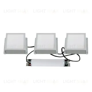 Встраиваемый светильник Uniel ULP-1010-20W/4000K IP54 GRILYATO OPAL WHITE KIT03 UL-00012837 ULP-1010-20W/4000K IP54 GRILYATO OPAL WHITE KIT03