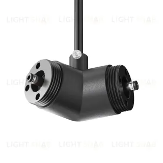 Угловой коннектор 120° с вводом питания Maytoni Shelf CA018LWC-P-B CA018LWC-P-B