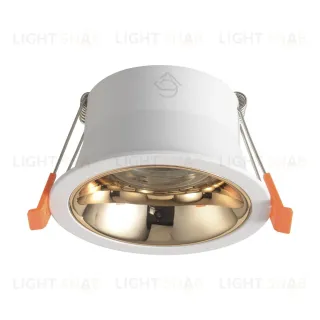 Встраиваемый светильник Crystal Lux CLT 081C WH-GO CLT 081C WH-GO