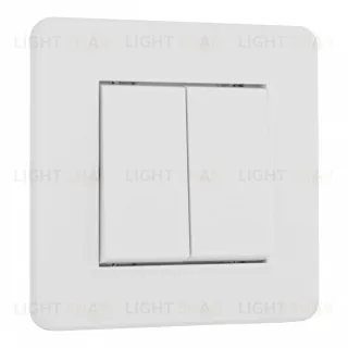 Выключатель двухклавишный Arte Milano SET16-1-30-2 white SET16-1-30-2 white