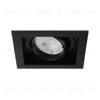 Встраиваемый светильник Arlight MS-VORTEX-BUILT-S90x90-12W Warm3000 (BK-BK, 40 deg, 230V) 057954 057954