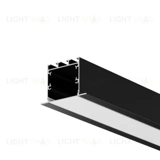 Алюминиевый профиль встраиваемый с накладным фланцем 50x35 Maytoni Led Strip ALM-5035T-B-2M 632012 632012