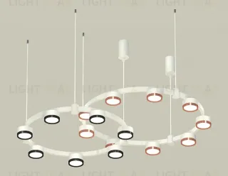 Комплект подвесного светильника Ambrella Light Techno Ring XR92081210 (A9208x2, C9241,C9236,N8113,N8126) XR92081210