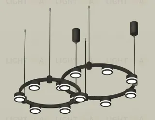 Комплект подвесного светильника Ambrella Light Techno Ring XR92091003 (A9209x2, C9238, C9232, N8415) XR92091003