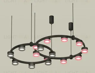 Комплект подвесного светильника Ambrella Light Techno Ring XR92091310 (A9209x2, C9242, C9238, N8486, N8484) XR92091310