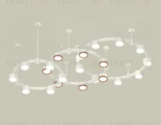 Комплект подвесного светильника Ambrella Light Techno Ring XR92212200 (A9221, A9226, C9241, C9232, C9236, C9231, N8126, N8112) XR92212200