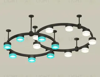 Комплект подвесного светильника Ambrella Light Techno Ring XR92221210 (A9222, A9227, C9238, C9232, N8480, N8488) XR92221210
