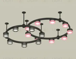Комплект подвесного светильника Ambrella Light Techno Ring XR92221200 (A9222, A9227, C9238, C9232, N8486, N8484) XR92221200