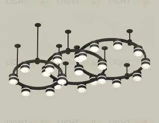 Комплект подвесного светильника Ambrella Light Techno Ring XR92222220 (A9222, A9227, C9233, C9242, C9238, C9232, N8445) XR92222220