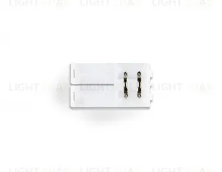 Соединитель прямой для светодиодной ленты 5050 12/24V (2 конт.) GS6051 (10шт) Ambrella Light Illumination GS6051 GS6051
