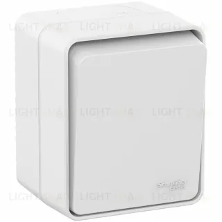 Выключатель 1-клавишный 10 АХ IP54 Systeme Electric AtlasDesign Profi54 ATN540111 ATN540111