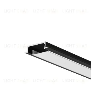 Алюминиевый профиль встраиваемый с накладным фланцем Maytoni Led Strip ALM-004-B-2M 632010 632010