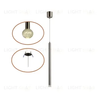 Подвесной светильник Odeon Light Hightech Fiano 4375/3LA 4375/3LA
