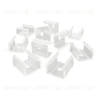 Комплект (10шт) крепежей пластиковых для светодиодного неона Apeyron 17-49 RGB 220В 09-151 09-151