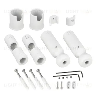 Крепление Arlight ARL-WAVE-1815-S-2-ENDCAP White (Металл) 057584 057584