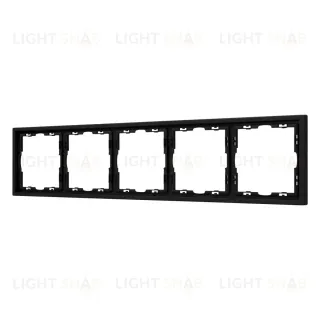 Рамка пластиковая Arlight FRM-NOBE-SFPL-5-BK 054228 054228