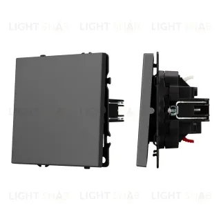 Механизм выключателя одноклавишный проходной Arlight SWT-NOBE-MKP1-SFPL-GR (230V, 10A) 054248 054248