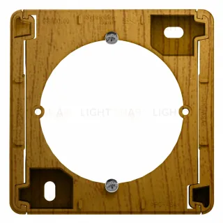 Коробка наружного монтажа Systeme Electric Glossa Дерево Дуб GSL000500 GSL000500