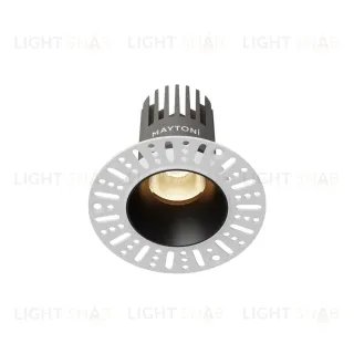 Встраиваемый светильник Maytoni Technical Dip DL124-10W-3K-TRS-B DL124-10W-3K-TRS-B