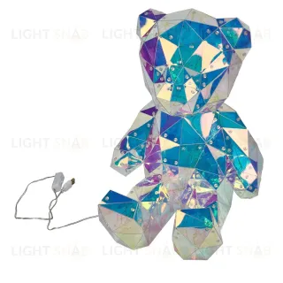Светильник декоративный Мишка. с USB проводом Uniel ULD-R504 USB/RGB BEAR UL-00011054 ULD-R504 USB/RGB BEAR