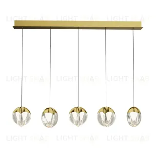 Подвесной светильник Delight Collection MD24001033-5B gold/clear MD24001033-5B gold/clear