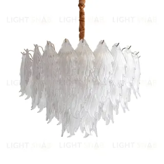 Подвесная люстра Delight Collection Crystal leaf 6489P/D800 gold/clear 6489P/D800 gold/clear