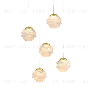 Подвесной светильник Delight Collection MD25030003-5A gold/clear MD25030003-5A gold/clear
