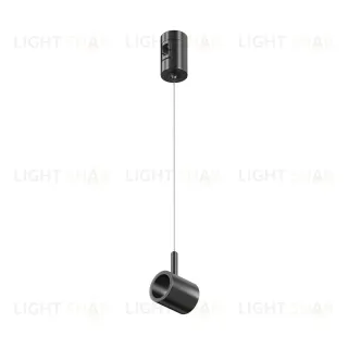 Коннектор с тросовым подвесом для магнитного шинопровода Maytoni Technical Tau Flarity TRA154SW-1B TRA154SW-1B