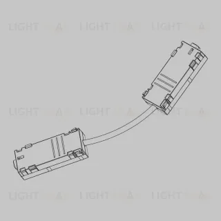 L-соединитель питания для шинопровода трековой системы IMEX Smart Line IL.0050.4002-WH IL.0050.4002-WH