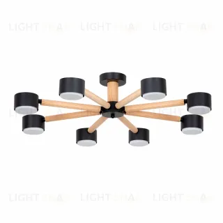 Потолочные люстры Arte Lamp Tenda A1624PL-8BK A1624PL-8BK