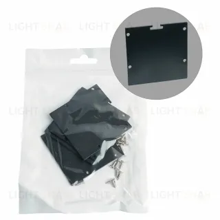 Заглушка без отверстия для профиля CAB269, LD368 (комплект 4шт) Feron LD236 52090 52090