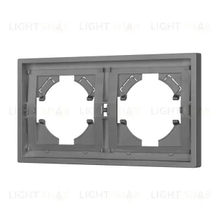 Рамка пластиковая на 2 поста Arlight FRM-TENDO-PL-2-GR 053841 053841