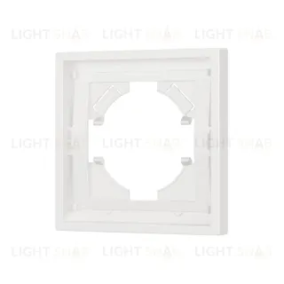 Рамка пластиковая на 1 пост Arlight FRM-TENDO-SFPL-1-WH 054645 054645