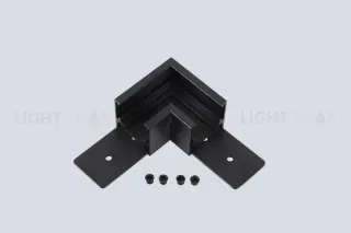Соединитель для магнитного накладного шинопровода угловой Crystal Lux CLT 0.214 04 BL CLT 0.214 04 BL