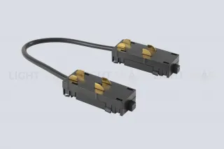 Соединитель питания угловой для накладного шинопровода 220V Crystal Lux CLT 0.205 04 BL CLT 0.205 04 BL