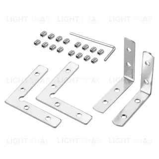Соединительная планка угловая для шинопроводов 135304-135305 4шт Novotech Port Vector 135306 135306