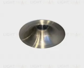 Встраиваемый влагозащищенный светильник Italline IT014-0208 nickel IT014-0208 nickel