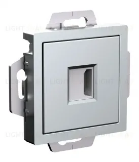 Розетка HDMI, механизм Systeme Electric AtlasDesign Алюминий ATN000380 ATN000380