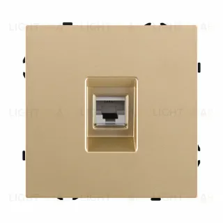 Розетка телефонная RJ11, золотой Kollinger Eclipse EC-019GD EC-019GD
