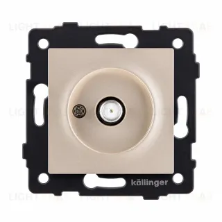 Розетка спутниковая SAT, золотой Kollinger REA-020GD для Aspekt, Eleganz, Reflex REA-020GD