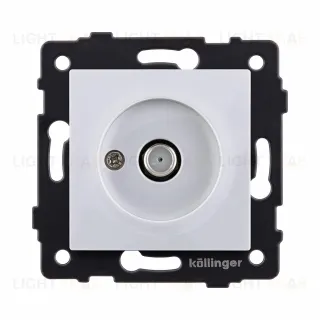 Розетка спутниковая SAT, белый Kollinger REA-020WH для Aspekt, Eleganz, Reflex REA-020WH