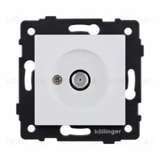 Розетка спутниковая SAT, белый матовый Kollinger REA-020WM для Aspekt, Eleganz, Reflex REA-020WM