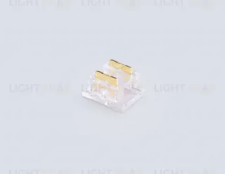 Соединитель прямой Ambrella Light Illumination COB 12/24V для лент 8/10mm (2 конт.) (10шт. в комплекте) GS6361 GS6361