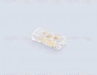 Соединитель прямой Ambrella Light Illumination COB 12/24V для лент 5mm (2 конт.) (10шт. в комплекте) GS6341 GS6341