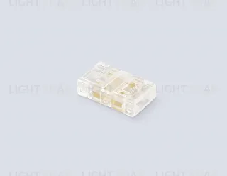 Соединитель прямой Ambrella Light Illumination COB CCT 12/24V для лент 8mm (3 конт.) (10шт. в комплекте) GS6366 GS6366