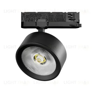 Трековый трехфазный светильник Quattro LED с адаптером Lightstar Alta Pro A5637QT (215637 + 594047) A5637QT