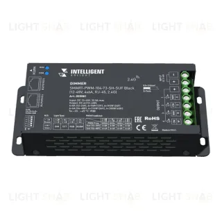 Диммер Arlight SMART-PWM-104-73-SH-SUF Black (12-48V, 4x6A, RJ-45, 2.4G) (IARL, IP20 Металл) 055881 055881