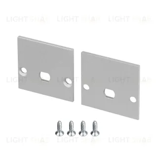 Заглушка Arlight LINE-2525 с отверстием (Алюминий) 061049 061049